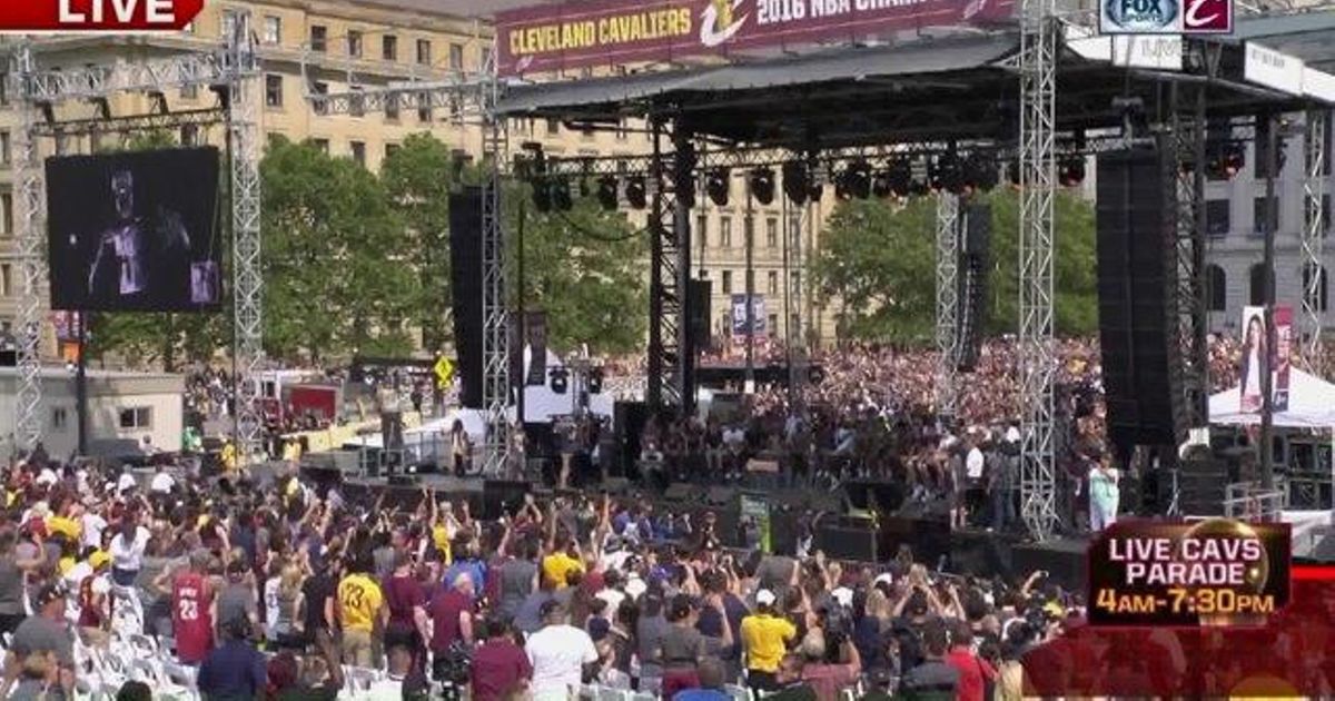 Cavs parade clearance