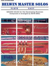 Belwin Master Solos, Vol 1 Easy (Pno Accomp for Flute)