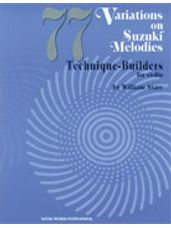 77 Variations on Suzuki Melodies: Technique Builders [Violin]