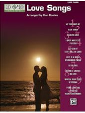 10 for 10 Sheet Music: Love Songs [Piano]