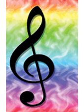 Recital Program #75 - Rainbow G Clef