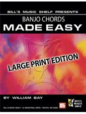 Banjo Chords Made Easy - Large Print Edition