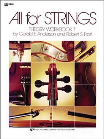 All For Strings Theory Workbook 1-String Bass