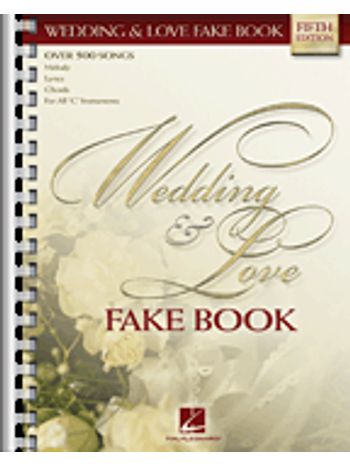 Wedding & Love Fake Book - 5th Edition