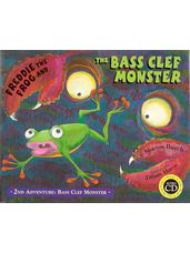 Freddie The Frog Bass Clef Monster