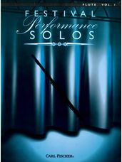 Festival Performance Solos - Volume 1 (Flute Book)