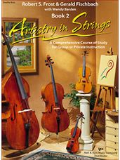 Artistry In Strings Book 2 (String Bass BK/ 2 CD)
