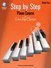 Step by Step Piano Course - Book 5 with CD