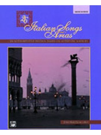 26 Italian Songs and Arias - Med High Book
