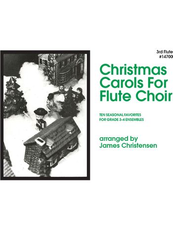 Christmas CAROLS FOR FLUTE CHOIR FLUTE 3 EPRINT (Set)