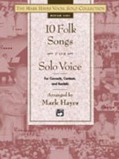 10 Folk Songs for Solo Voice (Book)