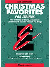 Essential Elements Christmas Favorites for Strings [Piano]