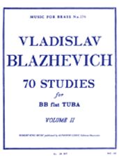70 Studies for Bb Tuba - Volume II