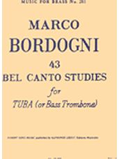 43 Bel Canto Studies for Tuba or Bass Trombone