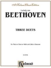 Three Duets [Flute/Oboe/Violin or Cello/Bassoon]
