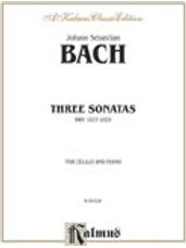 Three Sonatas for Viola da Gamba, BWV 1027-29 [Cello]