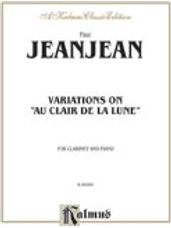Jeanjean: Variations on "Au Clair de la Lune"
