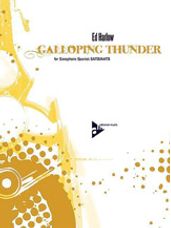 Galloping Thunder [4 Saxophones SATBar/AATBar]