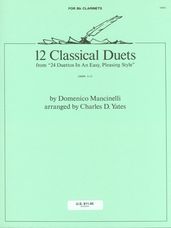 12 Classics Duets (from 24 Duettos In An Easy, Pleasing Style)