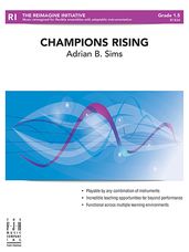 Champions Rising (Adaptable) (Full Score)