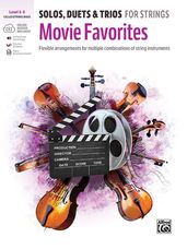 Solos, Duets & Trios for Strings: Movie Favorites (Cello/Bass)