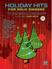 Holiday Hits for Solo Singers - Book and CD