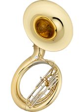 Eastman EPH495 Brass Sousaphone - clear lacquered brass